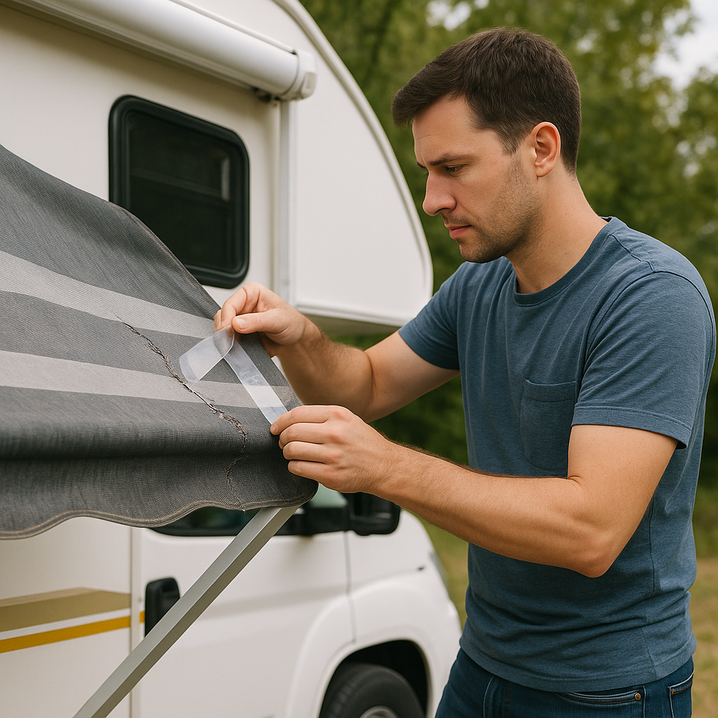 How to Repair RV Awning Fabric: DIY Guide for Common Tears