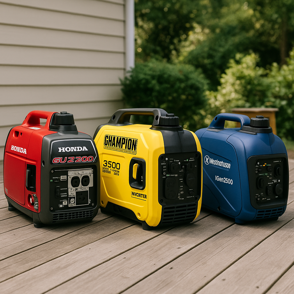 Best Honda vs Champion vs Westinghouse Inverter Generator: Compared