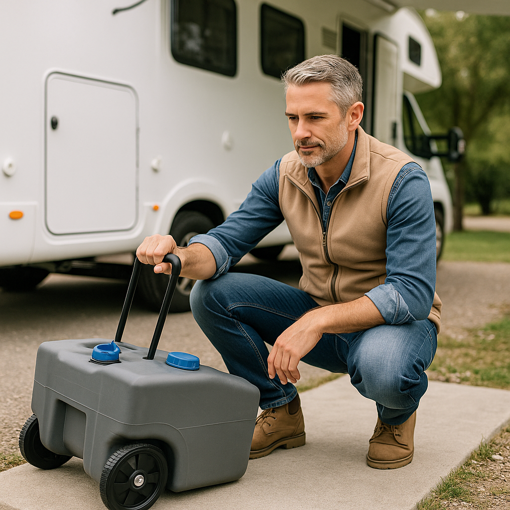 Best Portable RV Waste Tanks for Easy Dump Station Trips