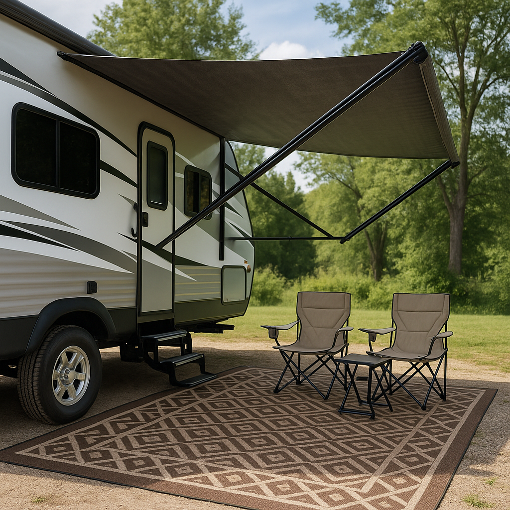 Best RV Outdoor Rugs and Patio Mats for Any Campsite