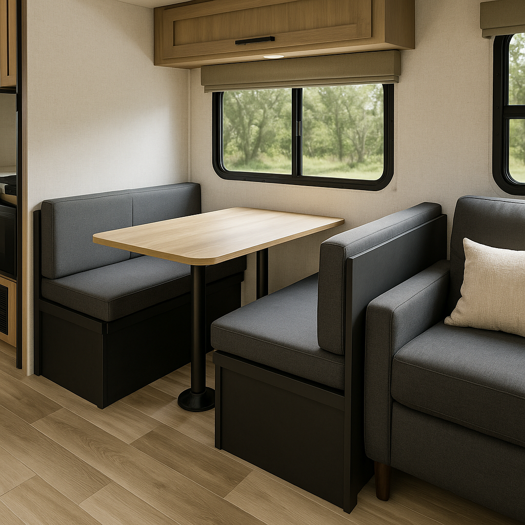 Best RV Dinette Replacements to Maximize Living Space