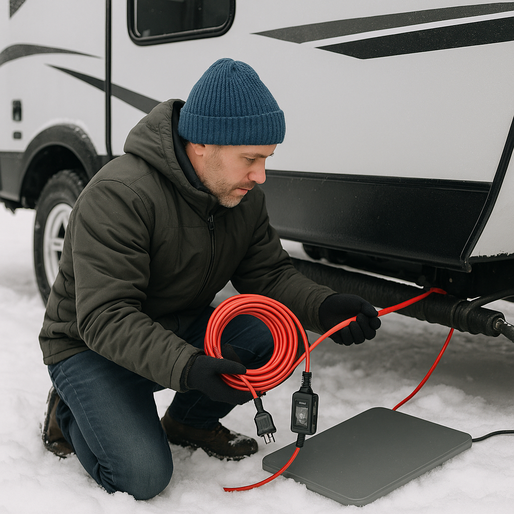 Best RV Pipe Heat Cable and Tank Heaters for Cold-Weather Camping