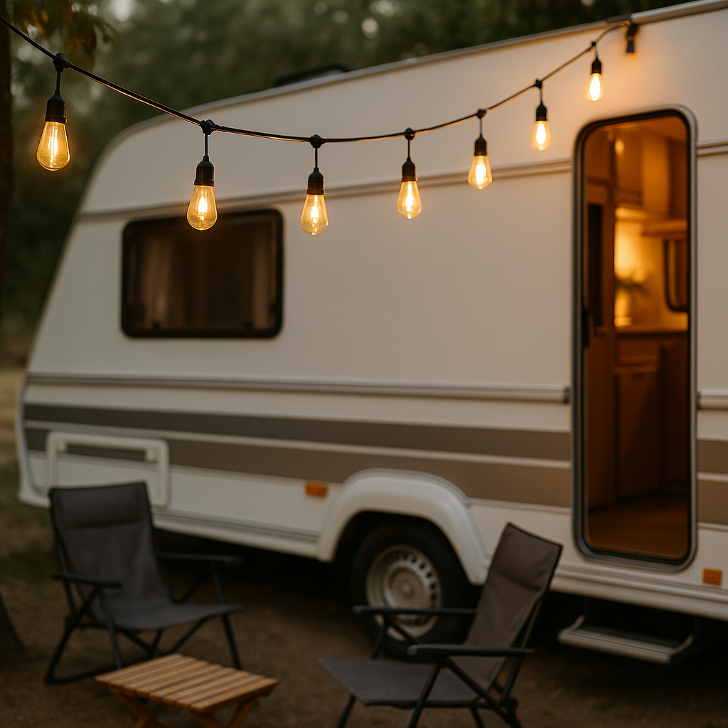 Best RV Outdoor String Lights for Cozy Campsite Evenings